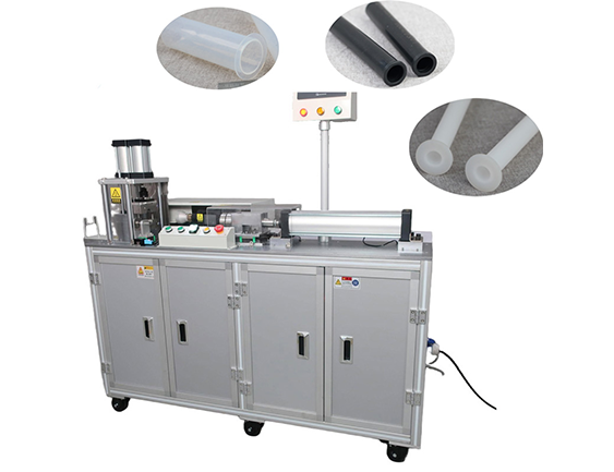 Thick pipe flanging machine