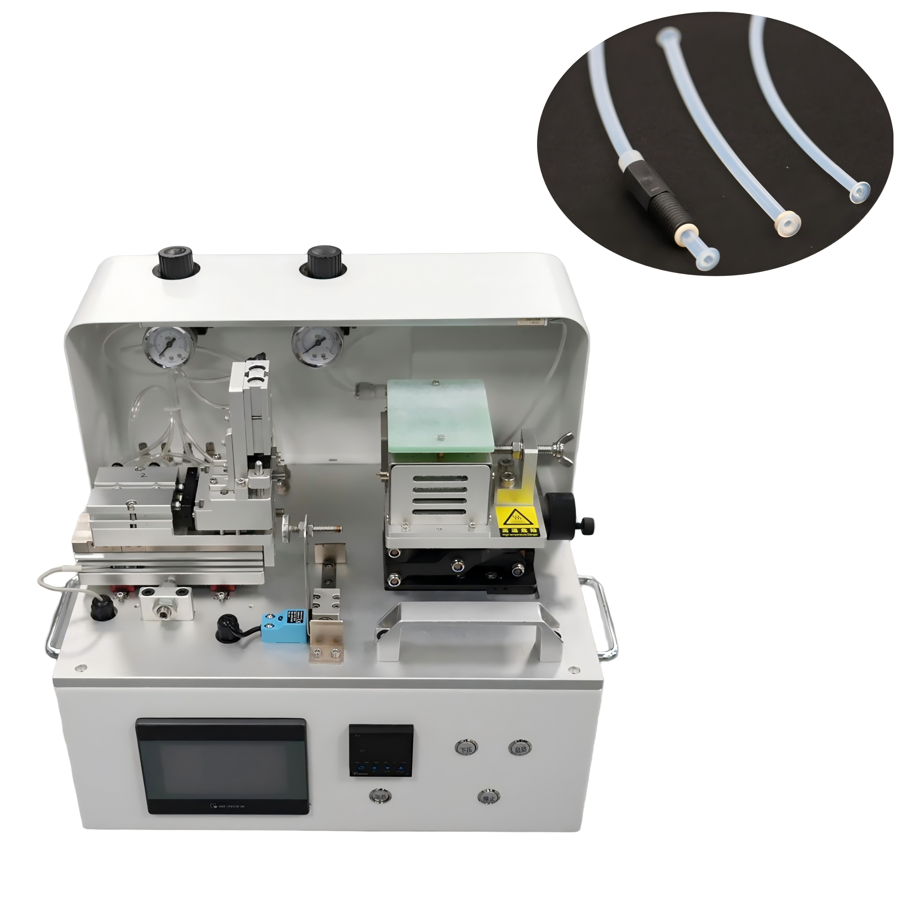 PTFE pipe flanging machine